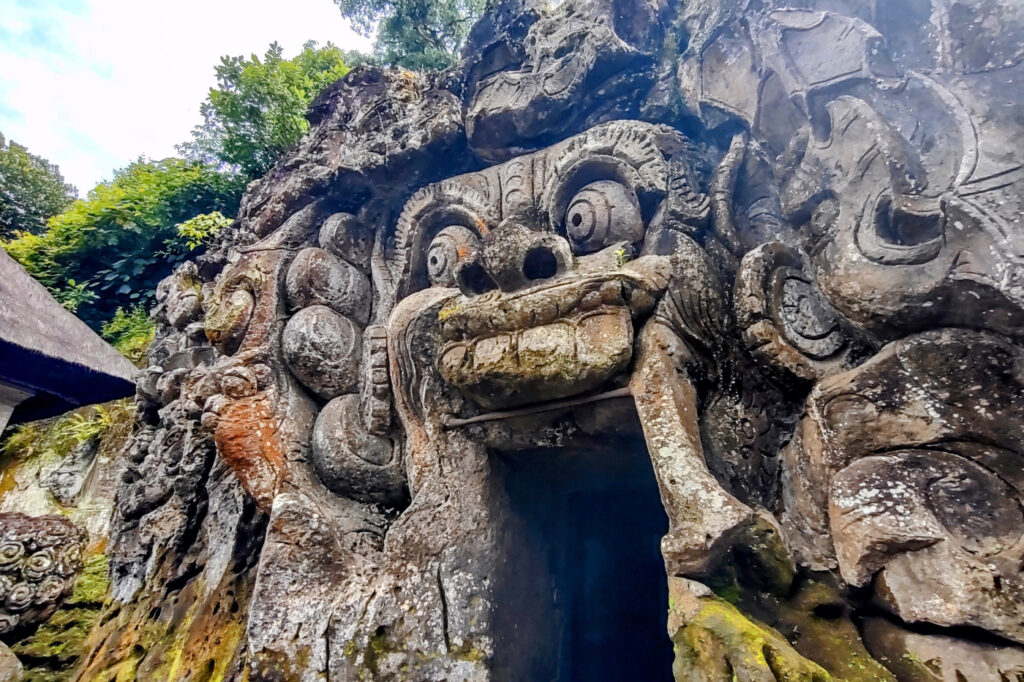 Goa Gajah "The Elephant Cave" Bali, cave entrance