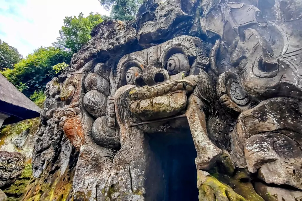 Goa Gajah "The Elephant Cave" Bali, cave entrance