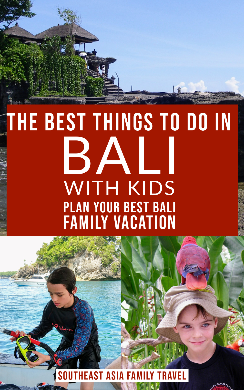 Bali With Kids, Travel Guide 2025
