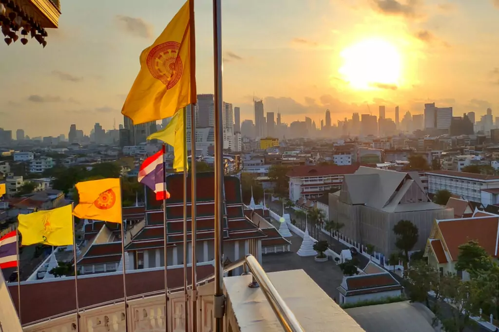 Dawn over Bangkok Southeast Asia
